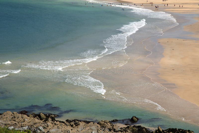 Mooi landschap Van Cornwall royalty-vrije stock fotografie