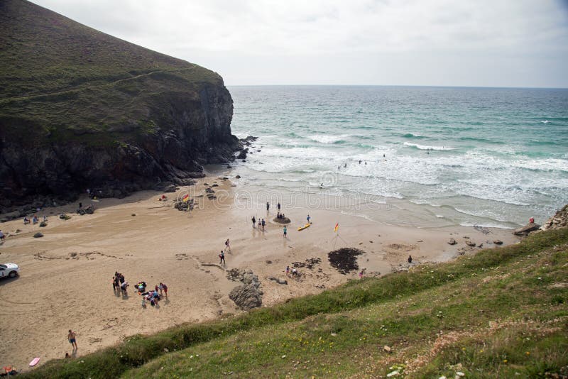 Mooi landschap Van Cornwall royalty-vrije stock fotografie