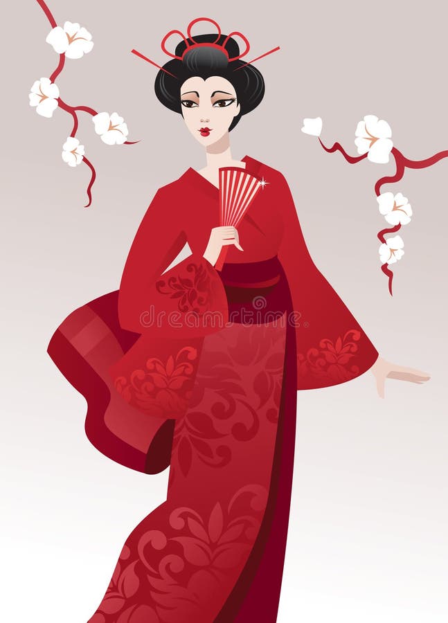 Mooie geisha