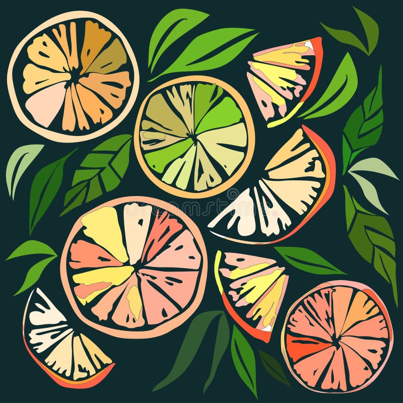 Mooie heldere kleurrijke heerlijke smakelijke yummy rijpe sappige mooie oranje het dessertplakken van de de zomerherfst van sinaa vector illustratie Mooie heldere kleurrijke heerlijke smakelijke yummy rijpe sappige mooie oranje het dessertplakken van de de zomerherfst van sinaa vector illustratie