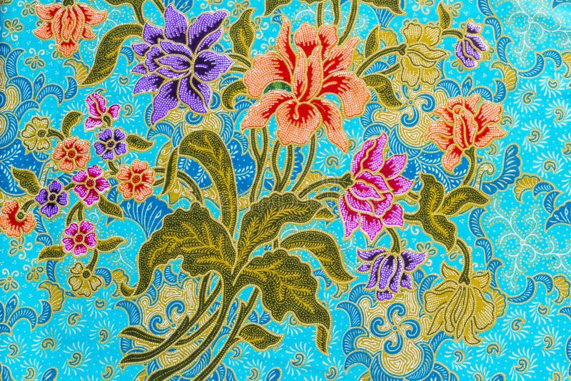 Kleurrijke Batik stock afbeelding Afbeelding bestaande 