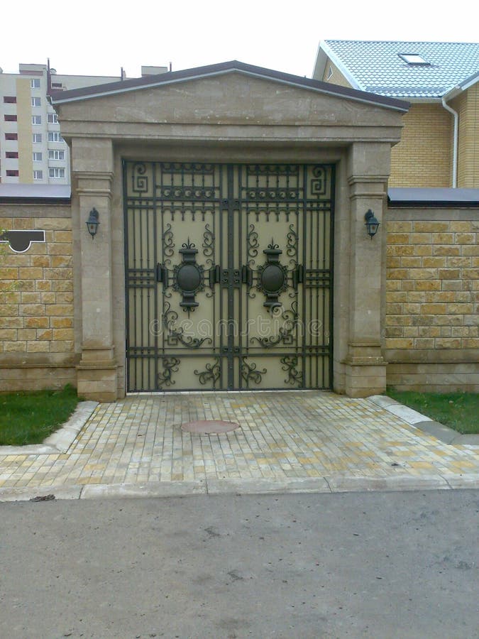 Mooie poort royalty-vrije stock afbeelding Mooie poort royalty-vrije stock afbeelding
