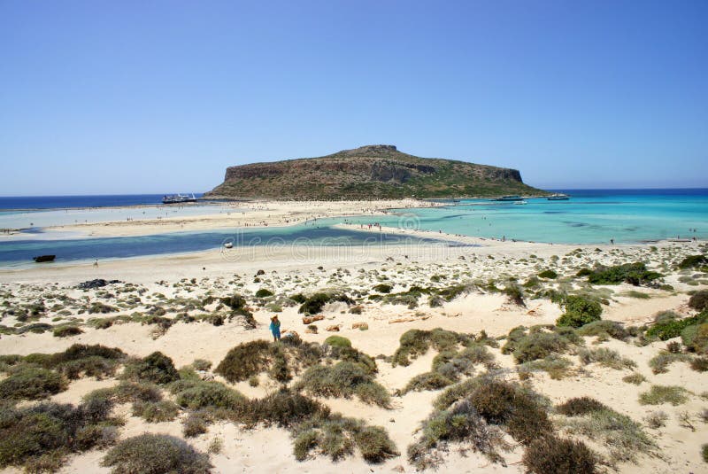 Beautiful beaches of Gramvousa, Greece. Beautiful beaches of Gramvousa, Greece