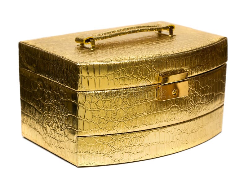 Beautiful safe box with padlock. Beautiful safe box with padlock