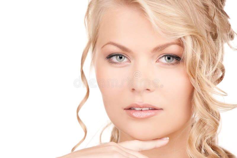 Lieve vrouw stock foto