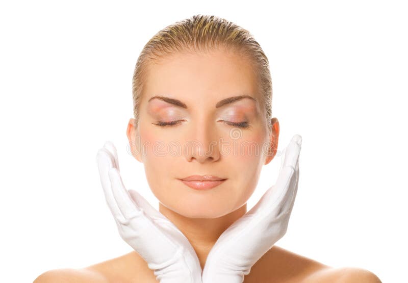 Lieve vrouw royalty-vrije stock afbeeldingen