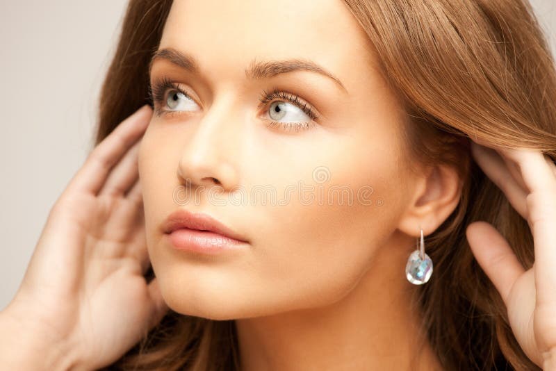 Lieve vrouw royalty-vrije stock foto's