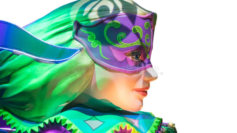 Mooie vrouw in Carnaval masker stock foto Mooie vrouw in Carnaval masker stock foto