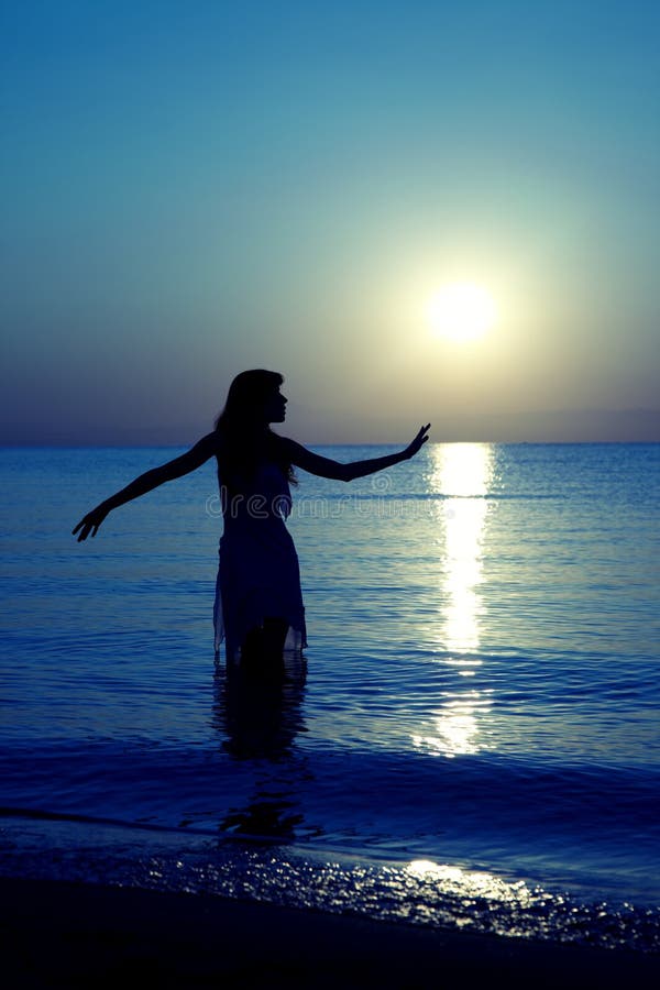 Mooie Zonsondergang royalty-vrije stock fotografie