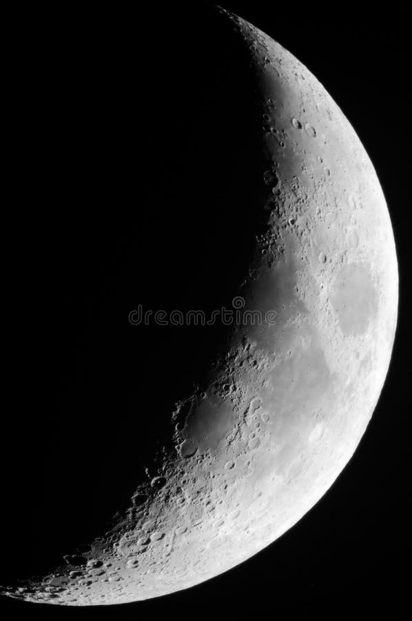 Moon stock photo