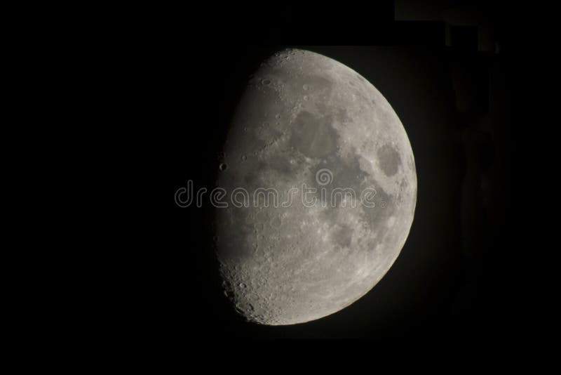 Moon stock photo