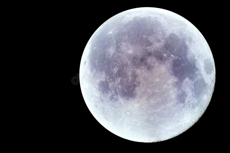 Moon on a black background stock image. Image of celestial - 90126641