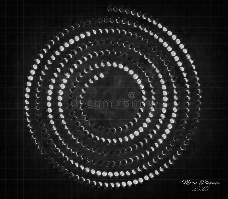 moon-calendar-2025-spiral-moon-phases-stock-photo-image-of-calendar-2025-278434522