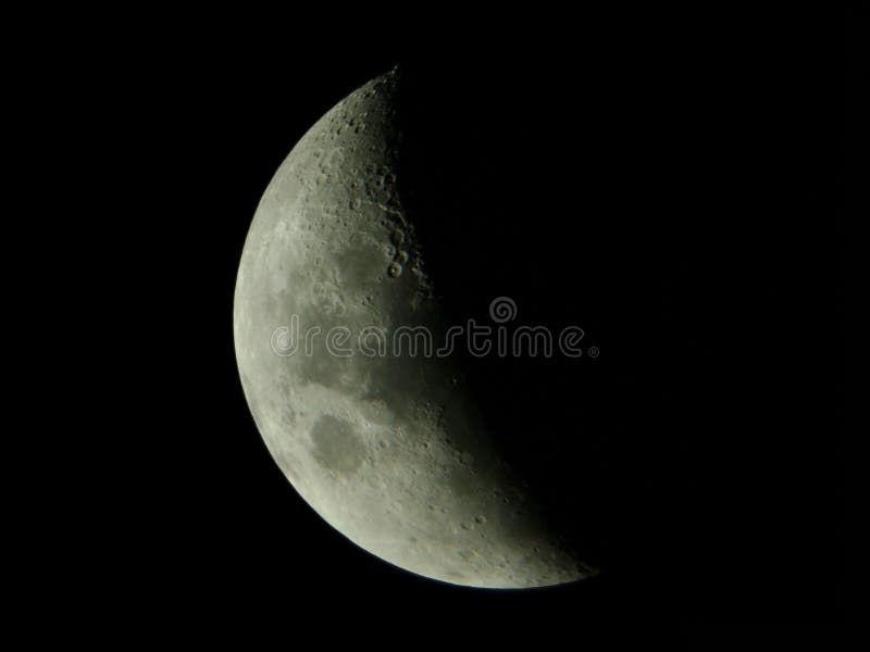 The moon close up stock images