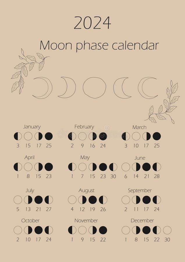 printable calendar 2024 with holidays and moon phases best ultimate