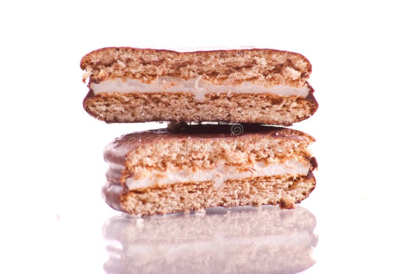 Moon Pie Snack stock image. Image of cookie, chocolate 18676761