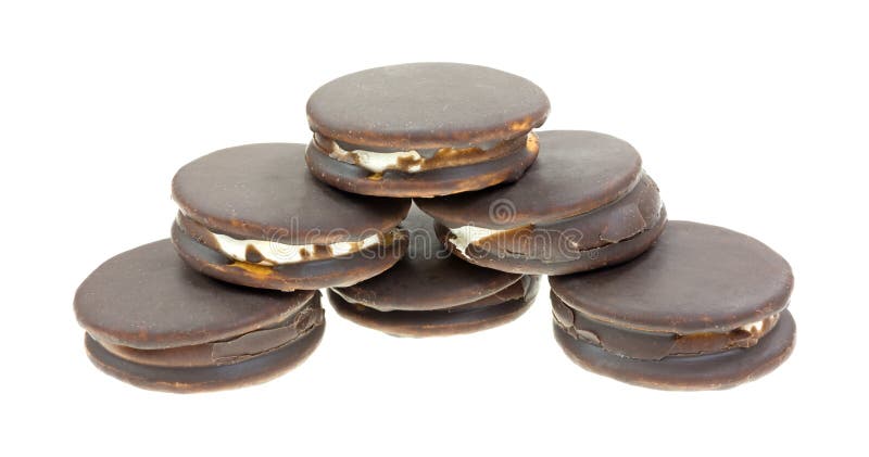 Moon Pies Stacked Wide Curved Angle