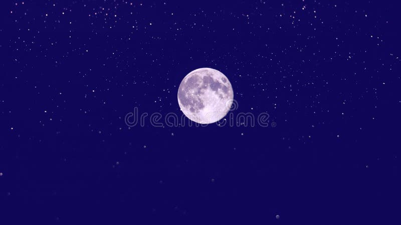 Moon and Stars on Night Nature Template Background Stock Image - Image of glow, heart: 193643171
