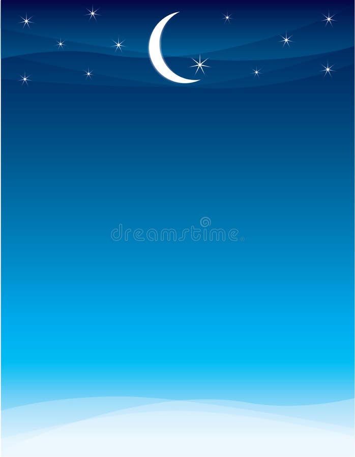 Moon and Stars Ramadan Skyline. Ramadan Skyline Postcard Flyer Background Template Poster Flyer Invitation Horizontal stock illustration Moon and Stars Ramadan Skyline. Ramadan Skyline Postcard Flyer Background Template Poster Flyer Invitation Horizontal stock illustration