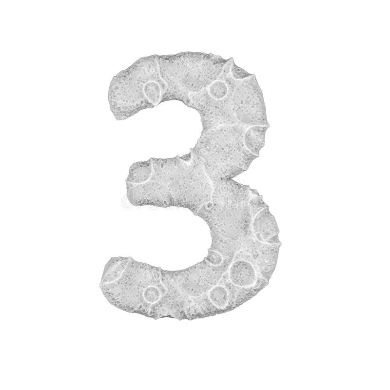 Stylized Number 2021 for New Year and Christmas Greetings Stock Vector