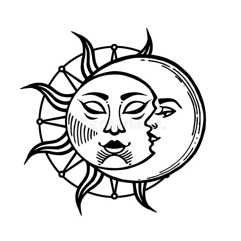 Tatuajes de sol y luna para parejas  Tatuantes