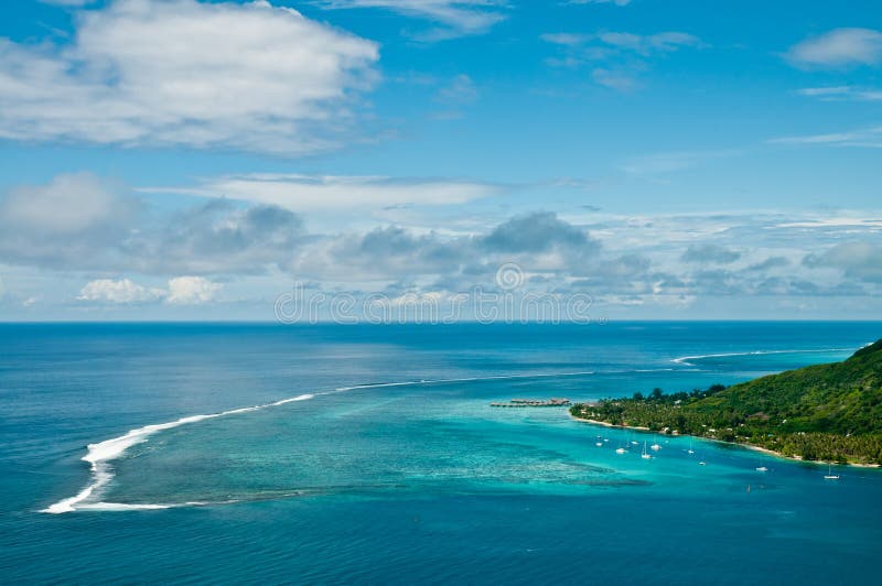 Moorea Island lagoon