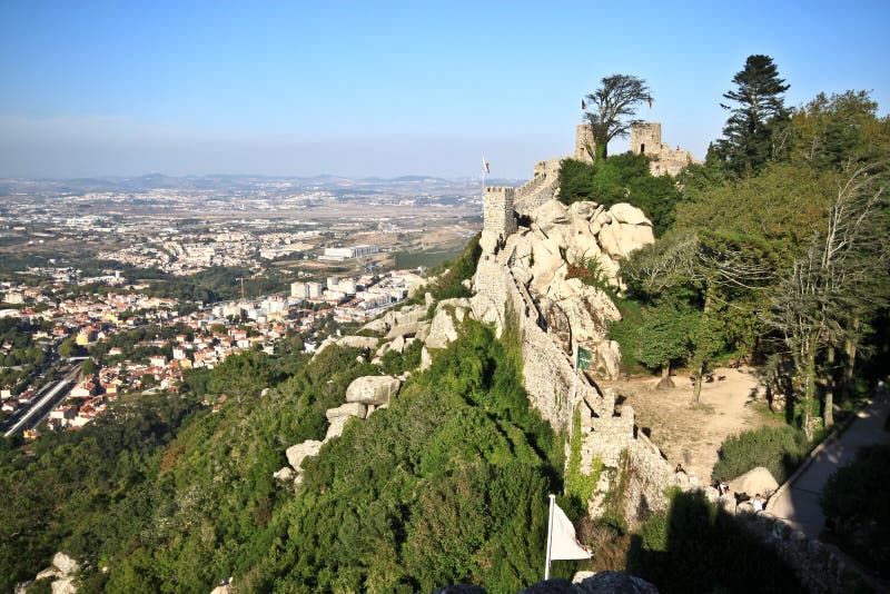 Moorish Castle walls