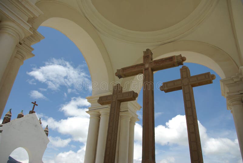 Moorse Kathedraal, Bolivia royalty-vrije stock foto