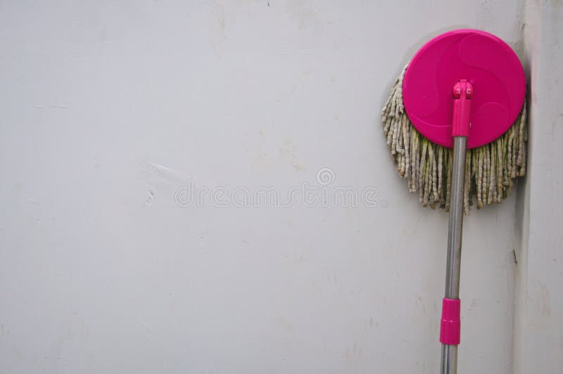 Mop Upside Down stock image. Image of home, background 27024331