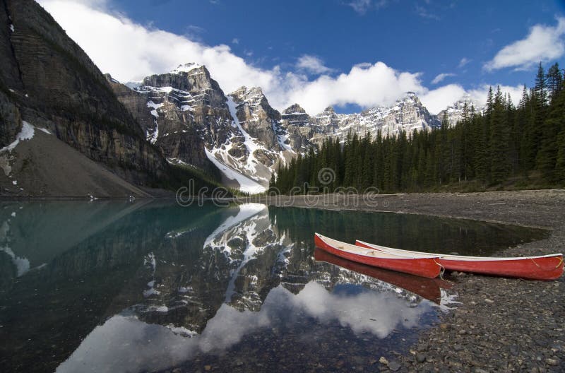 Moraine Lake in Banff National Park, Canada