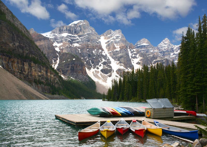 Moraine lake, Canada