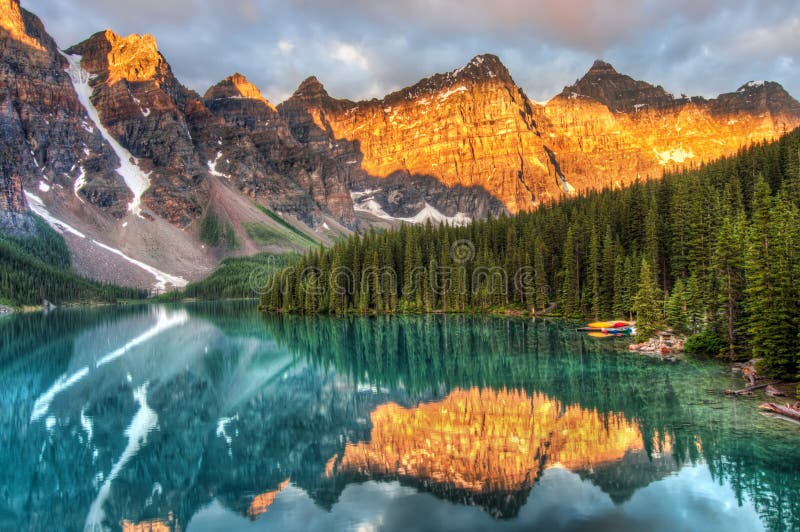 Moraine Lake in Canada