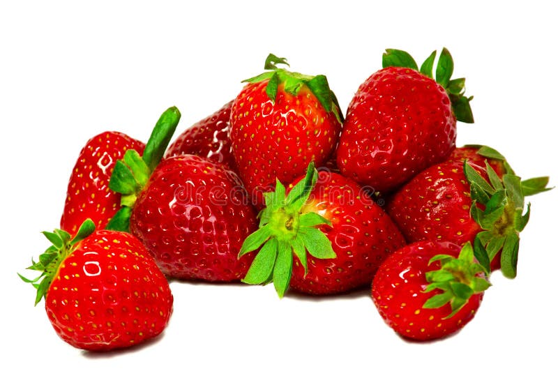 Morango fotografia de stock