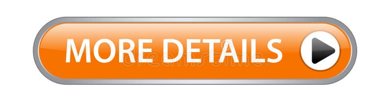 More details button. More details computer generated web button icon on pure white background