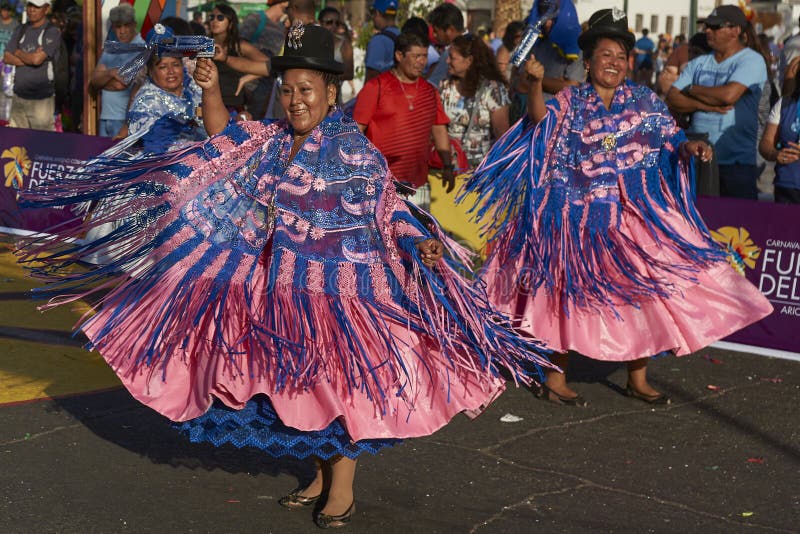 Morenada Dance Group at the Arica Carnival, Chile Editorial Stock Photo ...