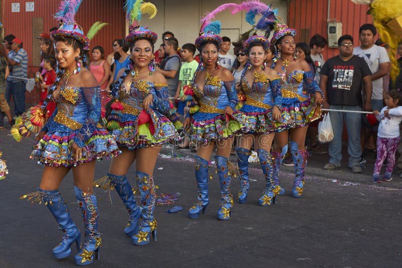 Morenada Dancers - Arica, Chile Editorial Photo - Image of black, dance ...