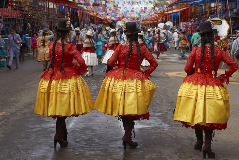 Morenada Dancers at the Oruro Carnival in Bolivia Editorial Stock Image ...