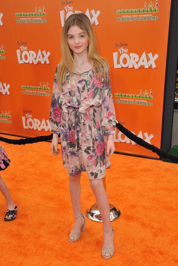 Morgan Lily at the world premiere of Dr. Suess' The Lorax at Universal Studios, Hollywood. February 19, 2012 Los Angeles, CA Picture: Paul Smith / Featureflash