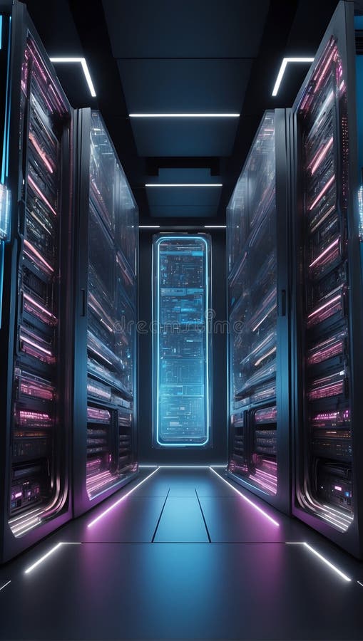 Morgen Bildhauerei : Quantumquotienten 3d-Overture für Datenverwaltung. ai generieren vektor abbildung