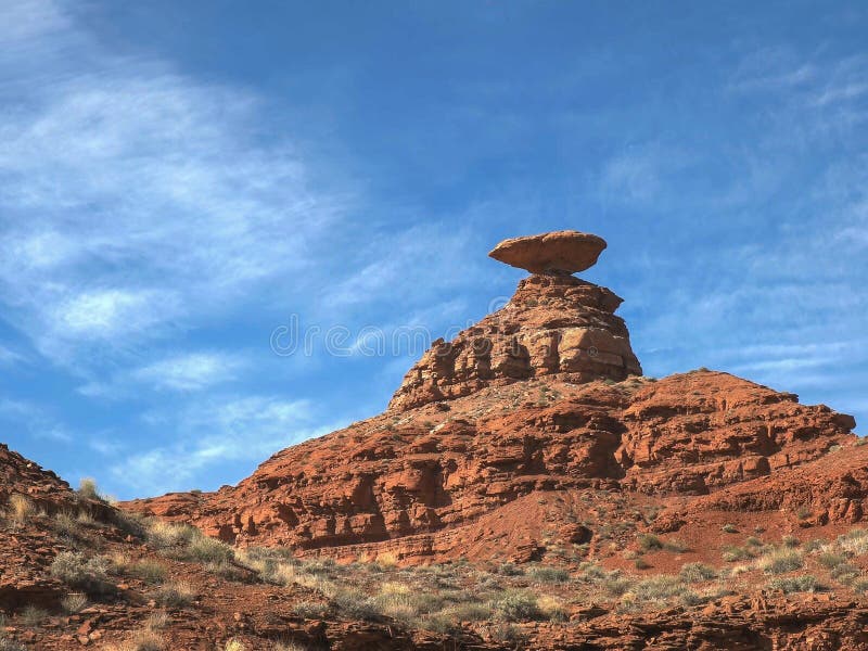 Morgonskott av den mexikanska hatten i utah, USA royaltyfri foto Morgonskott av den mexikanska hatten i utah, USA royaltyfri foto