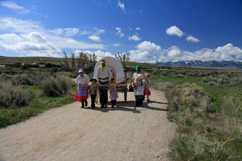 Mormoonse Trek van de Pioniersstootkar: Familie