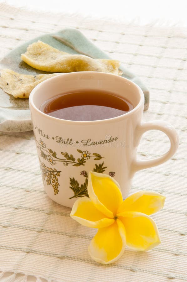 Morning cup of tea stock photo. Image of flavor, aromatic 26468168