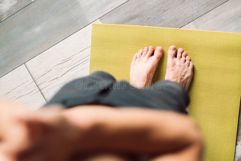 Morning exercise healthy habits sport fitness feet royalty free stock image Morning exercise healthy habits sport fitness feet royalty free stock image