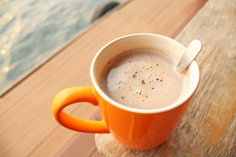 Morning hot coffee stock image. Image of closeup, espresso 133927189