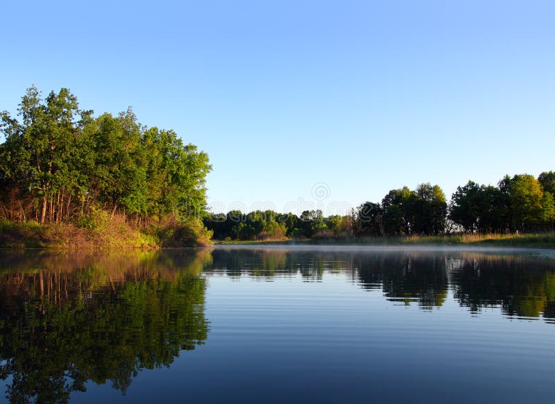 Morning lake