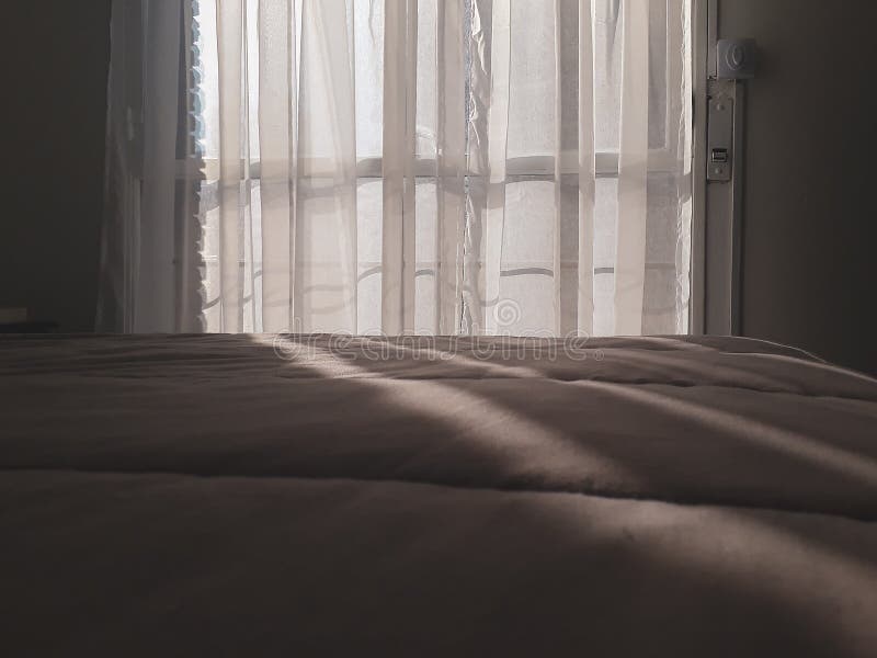 Morning Light at Empty Bedroom Stock Image Image of lifestyle