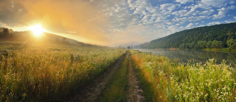 Morning on the river