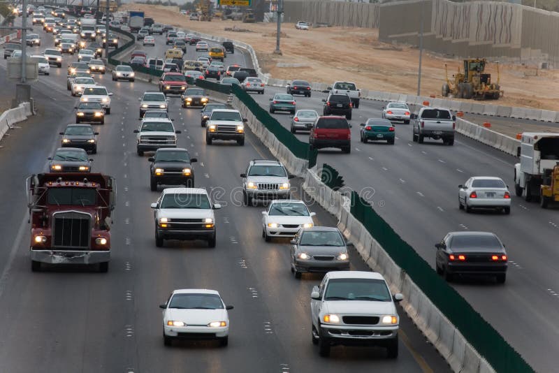 Morning Traffic stock photo. Image of rush, roadway, stress 1335970