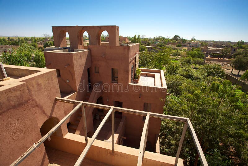 Moroccan architecture in Mopti Dogon Land