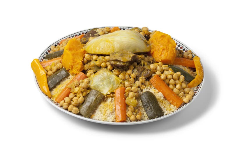 Moroccan couscous dish stock photo. Image of dish, vegetables 35007218